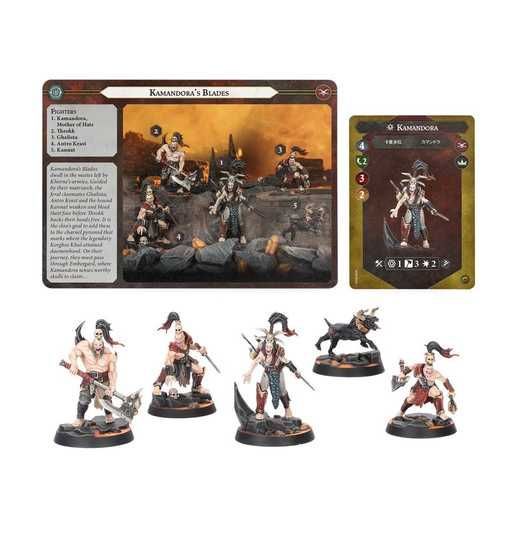 Набір мініатюр AGE OF SIGMAR: WARHAMMER UNDERWORLDS - KAMANDORA'S