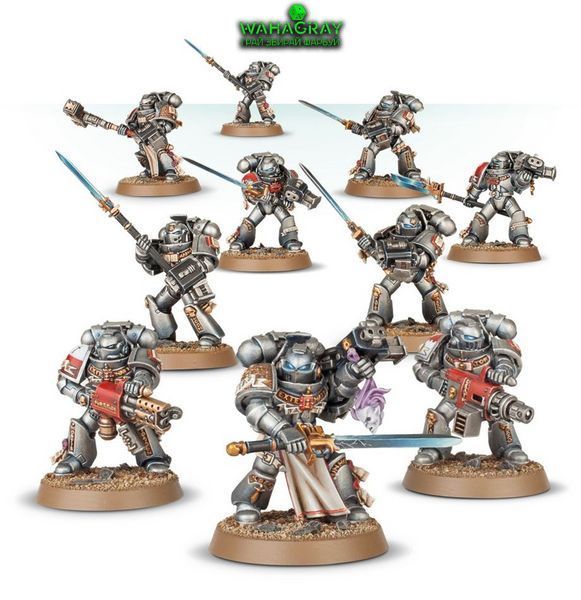 Набор миниатюр GREY KNIGHTS - STRIKE SQUAD