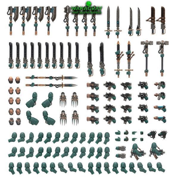 Набір LEGIONES ASTARTES - MELEE WEAPONS UPGRADE
