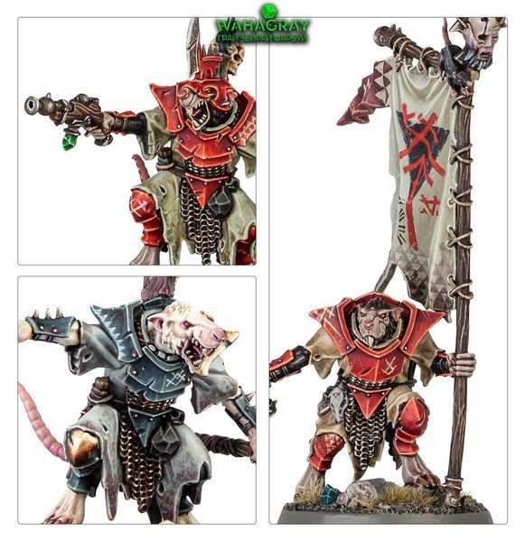 Набір мініатюр SKAVEN - STORMVERMIN
