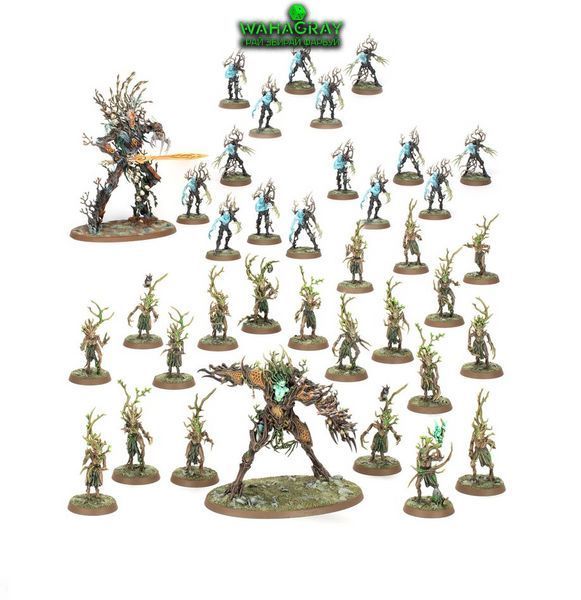 Набор миниатюр SYLVANETH - OUTCAST SPITEGROVE