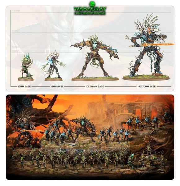 Набор миниатюр SYLVANETH - OUTCAST SPITEGROVE