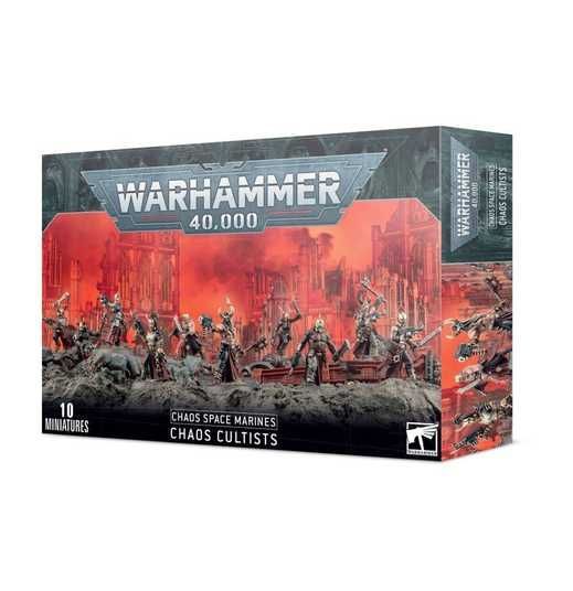 Набор миниатюр WARHAMMER 40000: CHAOS SPACE MARINES - CHAOS