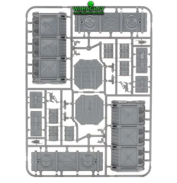 Терейн BATTLEZONE MANUFACTORUM - MUNITORUM ARMOURED CONTAINERS