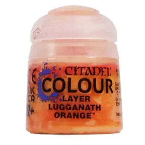 Краска LAYER - LUGGANATH ORANGE (12ML)