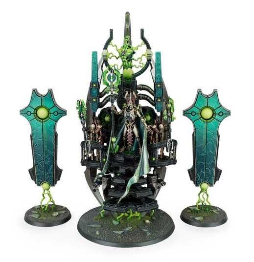 Миниатюра WARHAMMER 40000: NECRONS - SZAREKH THE SILENT KING