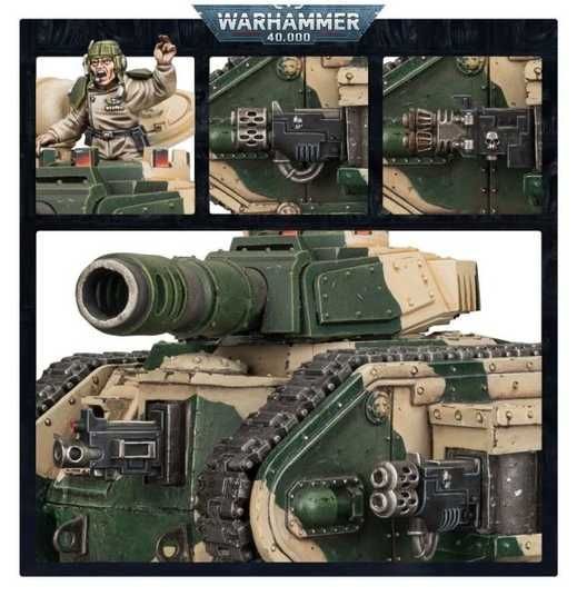 Миниатюра WARHAMMER 40000: ASTRA MILITARUM - LEMAN RUSS BATTLE