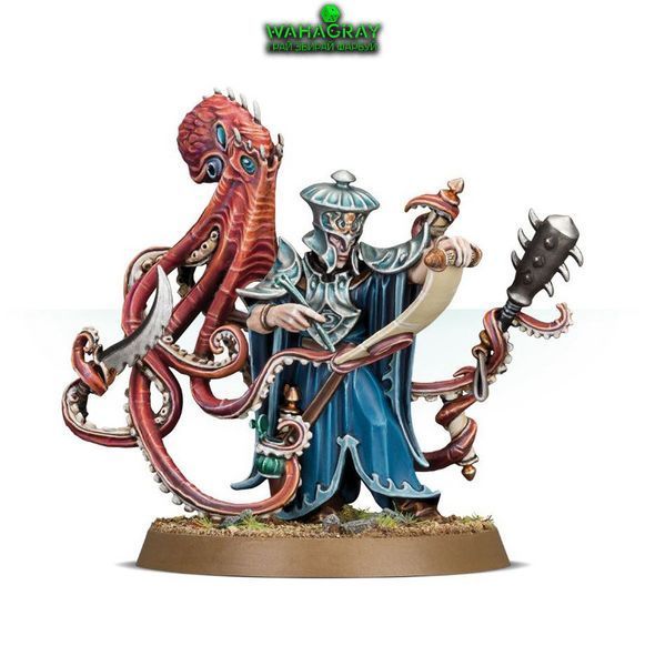 Набір мініатюр IDONETH DEEPKIN - LOTANN WARDEN OF THE SOUL LEDGERS