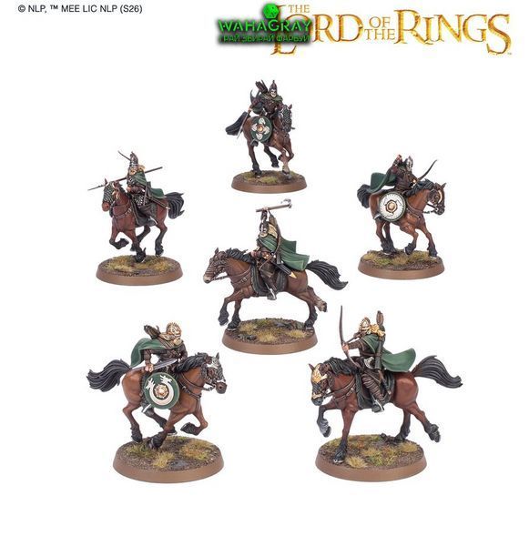 Набір мініатюр MIDDLE-EARTH SBG - RIDERS OF ROHAN