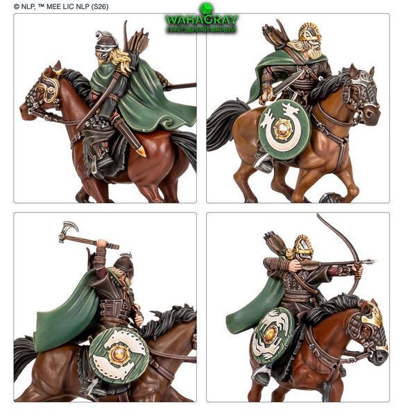 Набір мініатюр MIDDLE-EARTH SBG - RIDERS OF ROHAN