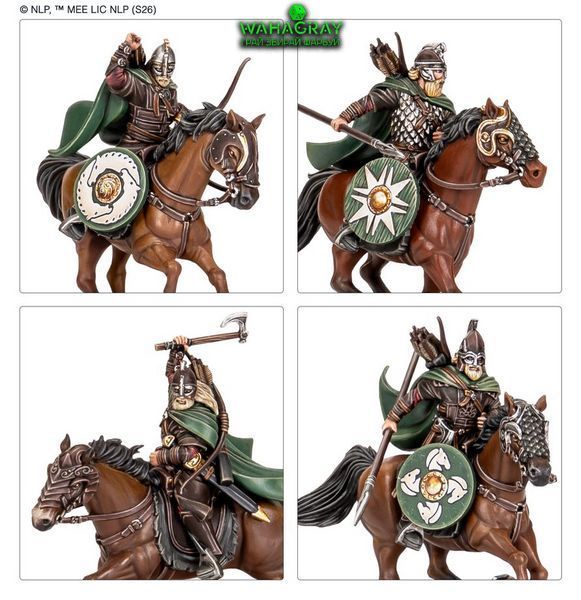Набір мініатюр MIDDLE-EARTH SBG - RIDERS OF ROHAN