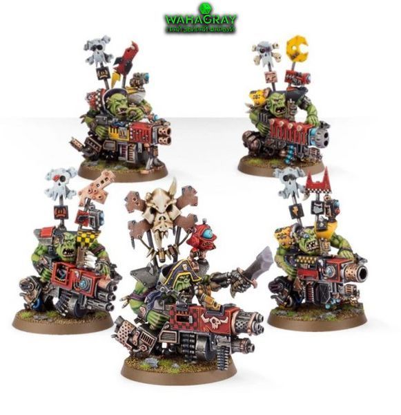 Набор миниатюр ORKS - FLASH GITZ