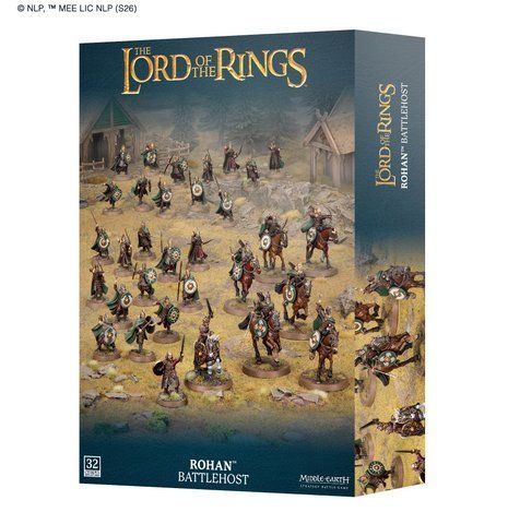 Передзамовлення Набір мініатюр MIDDLE-EARTH SBG - ROHAN BATTLEHOST