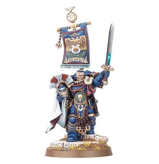 Миниатюра WARHAMMER 40000: ULTRAMARINES - CATO SICARIUS ⭐ купить