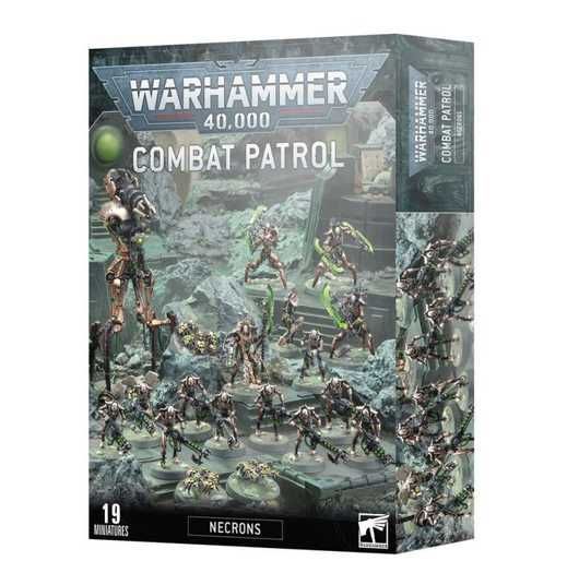 Набір мініатюр WARHAMMER 40000: COMBAT PATROL - NECRONS ⭐ купити