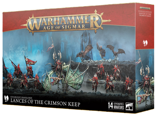 Набор миниатюр AGE OF SIGMAR: SOULBLIGHT GRAVELORDS - LANCES OF
