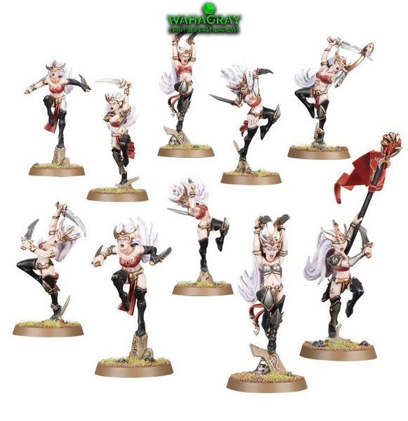 Набір мініатюр DAUGHTERS OF KHAINE - WITCH AELVES_st