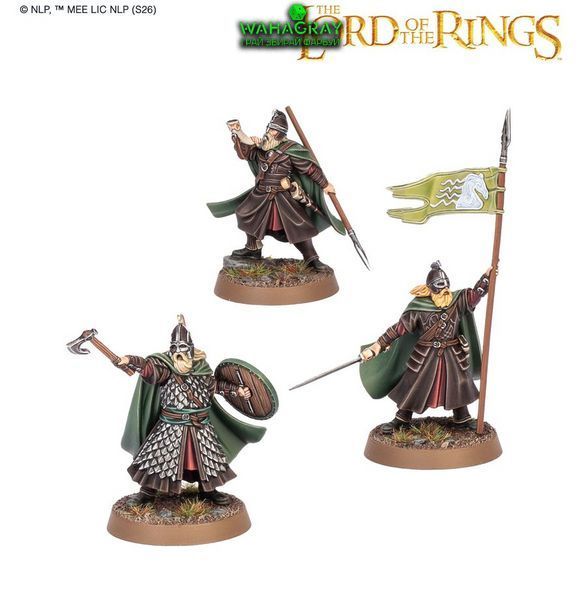Набір мініатюр MIDDLE-EARTH SBG - WARRIORS OF ROHAN COMMANDERS