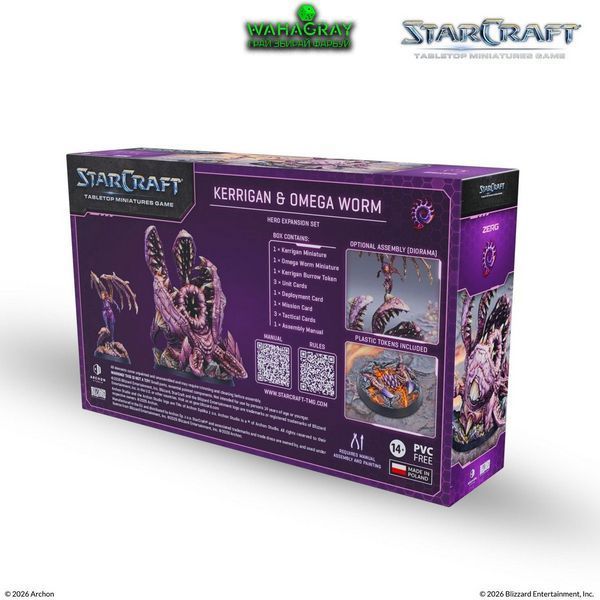Предзаказ Набор KERRIGAN (PRIMAL KERRIGAN) - ZERG - HERO EXPANSION SET
