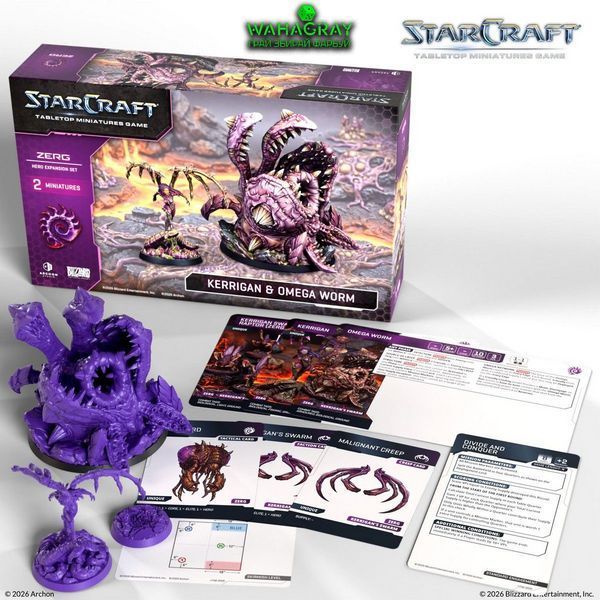 Предзаказ Набор KERRIGAN (PRIMAL KERRIGAN) - ZERG - HERO EXPANSION SET