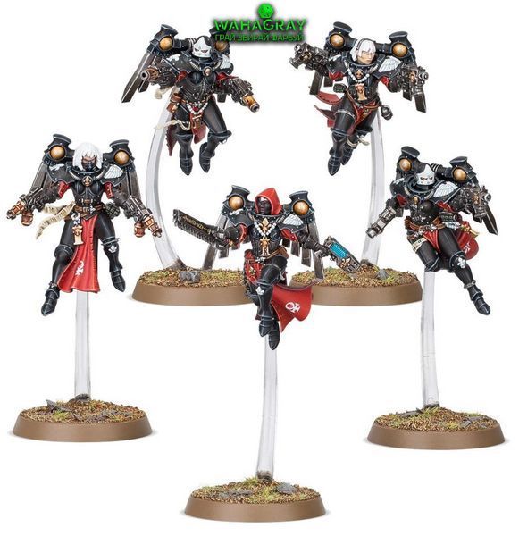 Набір мініатюр ADEPTA SORORITAS - SERAPHIM SQUAD