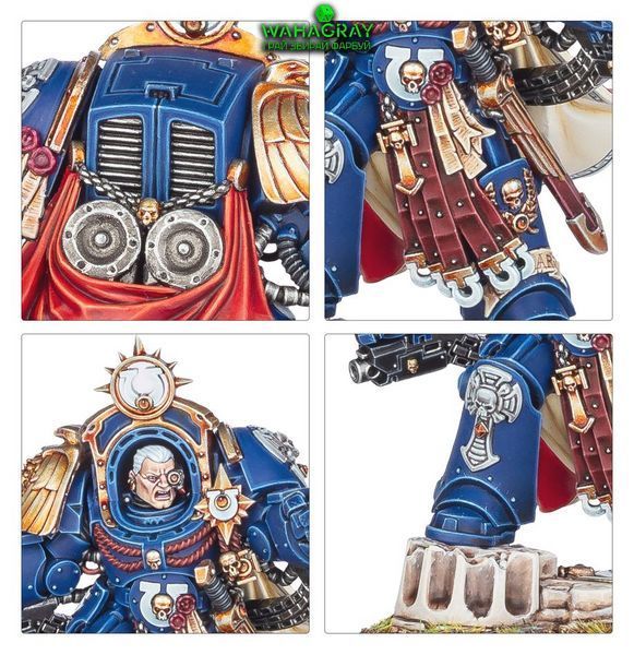 Мініатюра ULTRAMARINES - MARNEUS CALGAR IN ARMOUR OF ANTILOCHUS