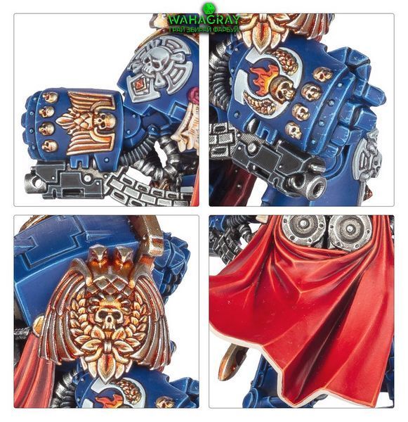 Мініатюра ULTRAMARINES - MARNEUS CALGAR IN ARMOUR OF ANTILOCHUS