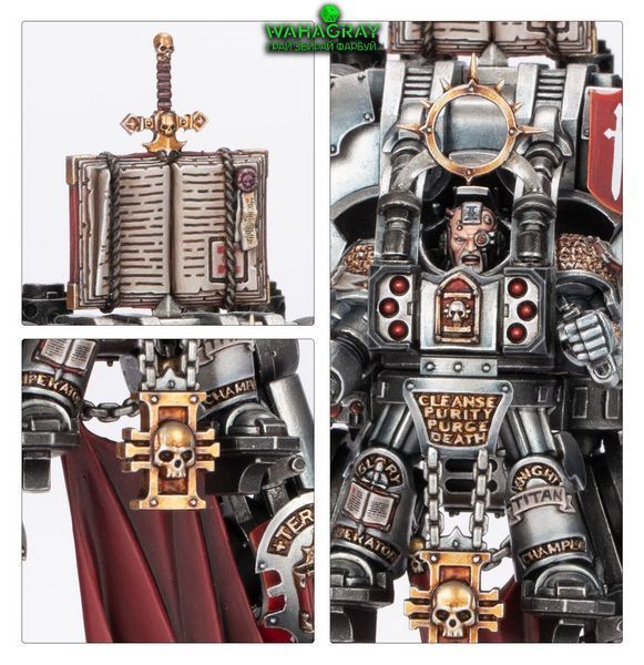 Миниатюра GREY KNIGHTS - GRAND MASTER IN NEMESIS DREADKNIGHT