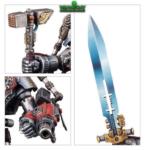 Миниатюра GREY KNIGHTS - GRAND MASTER IN NEMESIS DREADKNIGHT
