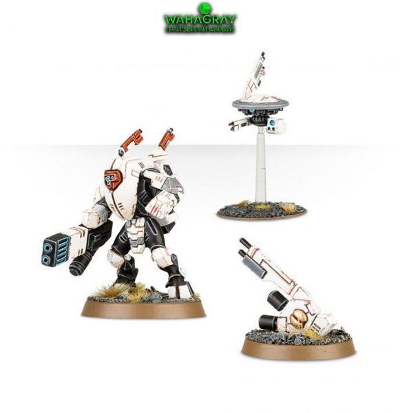 Набор миниатюр T*AU EMPIRE - STEALTH BATTLESUITS