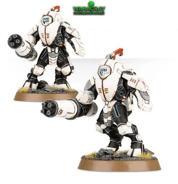 Набор миниатюр T*AU EMPIRE - STEALTH BATTLESUITS