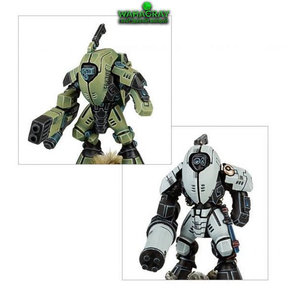 Набор миниатюр T*AU EMPIRE - STEALTH BATTLESUITS