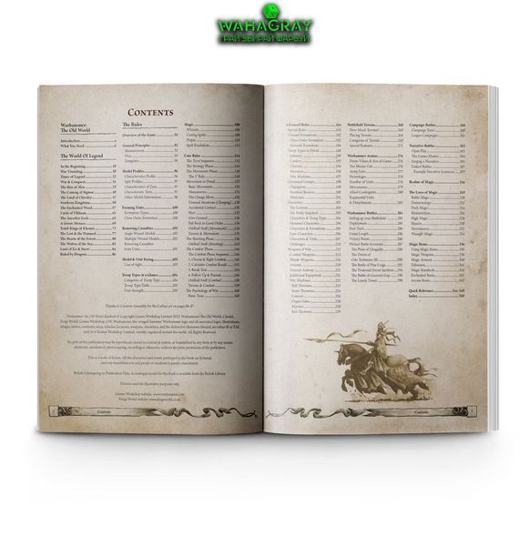 Книжка правил THE OLD WORLD - RULEBOOK (ENG)