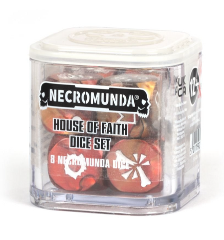 Игровые кубики для Necromunda HOUSE OF FAITH DICE SET 99220599020 фото