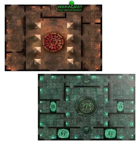Набор игровых полей WARCRY: CATACOMBS BOARD PACK