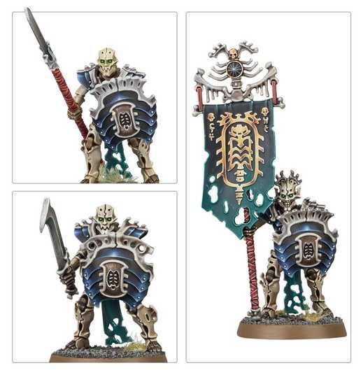 Набор миниатюр AGE OF SIGMAR: OSSIARCH BONEREAPERS - MORTEK