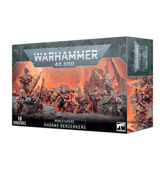 Набор миниатюр WORLD EATERS: KHORNE BERSERKERS 99120102153 фото