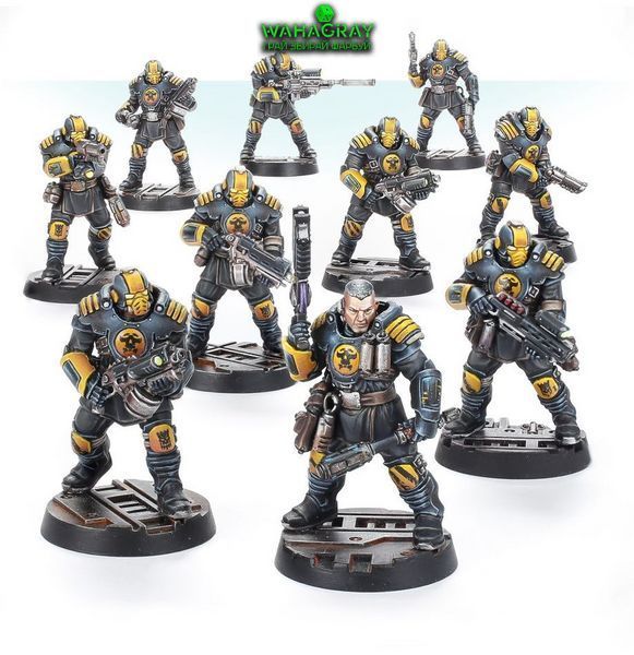 Набір мініатюр NECROMUNDA - PALANITE ENFORCER PATROL