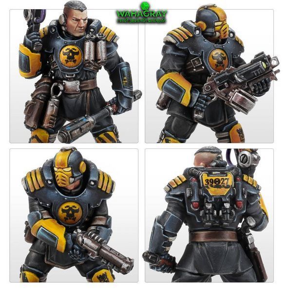 Набір мініатюр NECROMUNDA - PALANITE ENFORCER PATROL