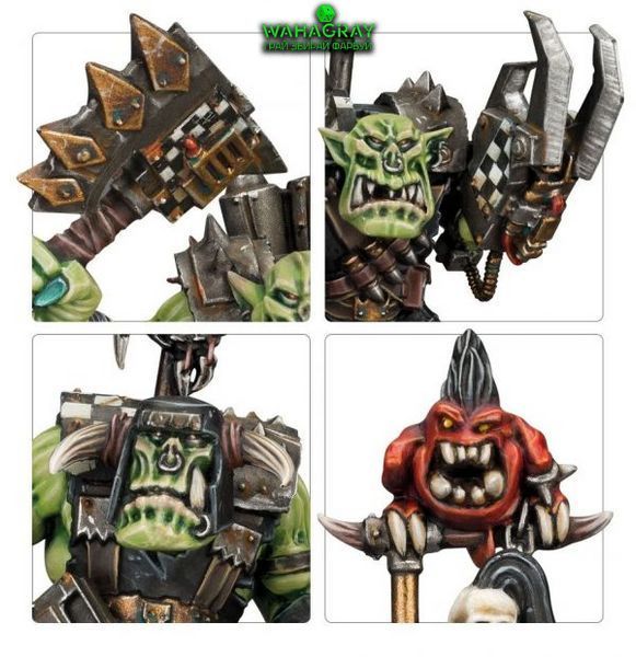 Набір мініатюр ORKS - NOBZ