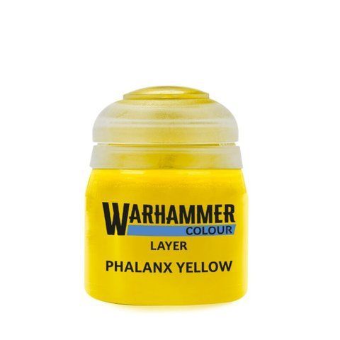 Краска LAYER - PHALANX YELLOW 12ML ROW X6