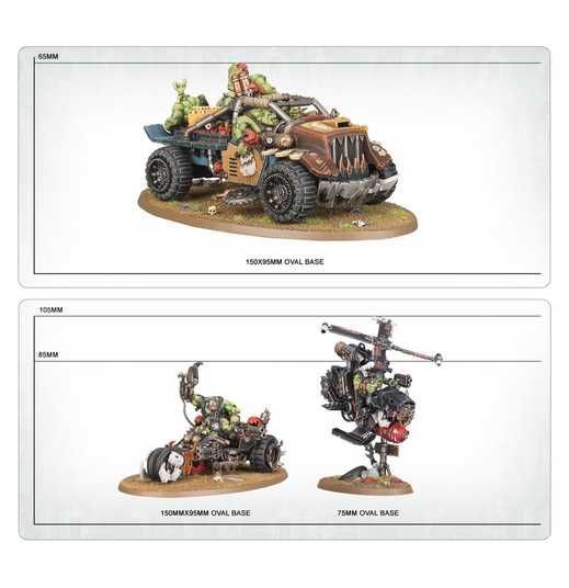 Набор миниатюр WARHAMMER 40000: ARMAGEDDON BATTALION - ORKS