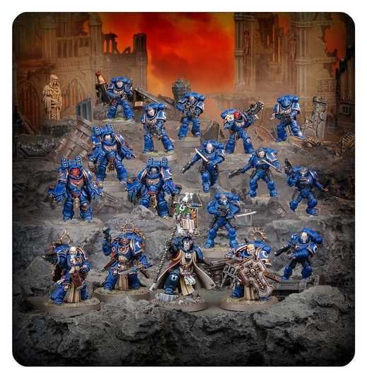 Набор миниатюр WARHAMMER 40000: COMBAT PATROL - ULTRAMARINES