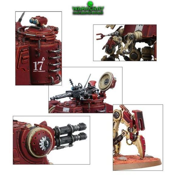 Миниатюра ADEPTUS MECHANICUS - ONAGER DUNECRAWLER