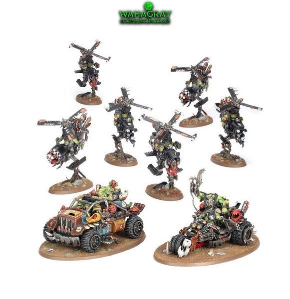 Набор миниатюр ARMAGEDDON BATTALION - ORKS
