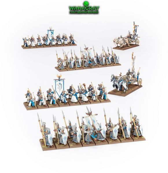 Набір мініатюр HIGH ELF REALMS - BATTALION
