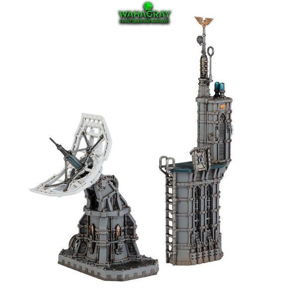 Террейн BATTLEZONE FRONTERIS - VOX-ANTENNA/AUSPEX SHRINE
