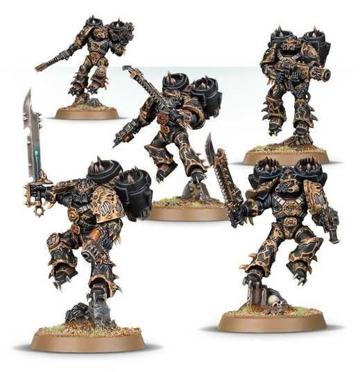 Набор миниатюр WARHAMMER 40000: CHAOS SPACE MARINES - RAPTORS