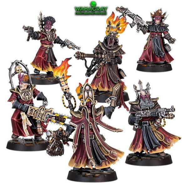 Набор миниатюр NECROMUNDA - CAWDOR REDEMPTIONISTS