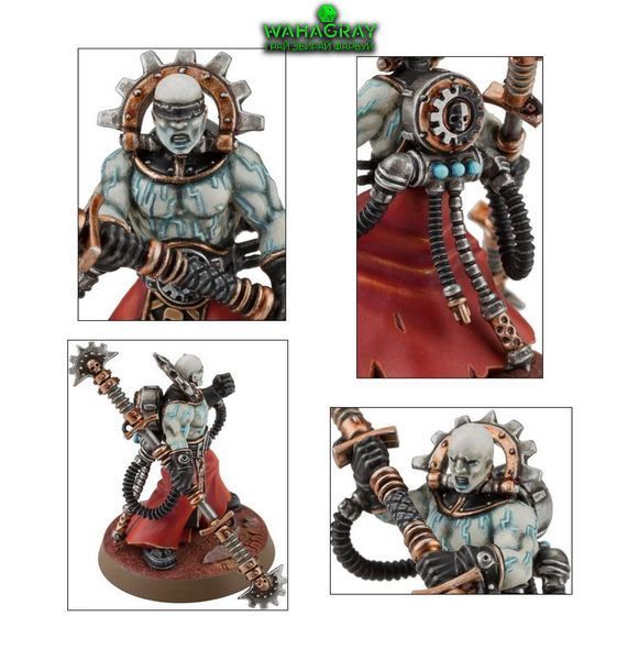 Набор миниатюр ADEPTUS MECHANICUS - ELECTRO-PRIESTS